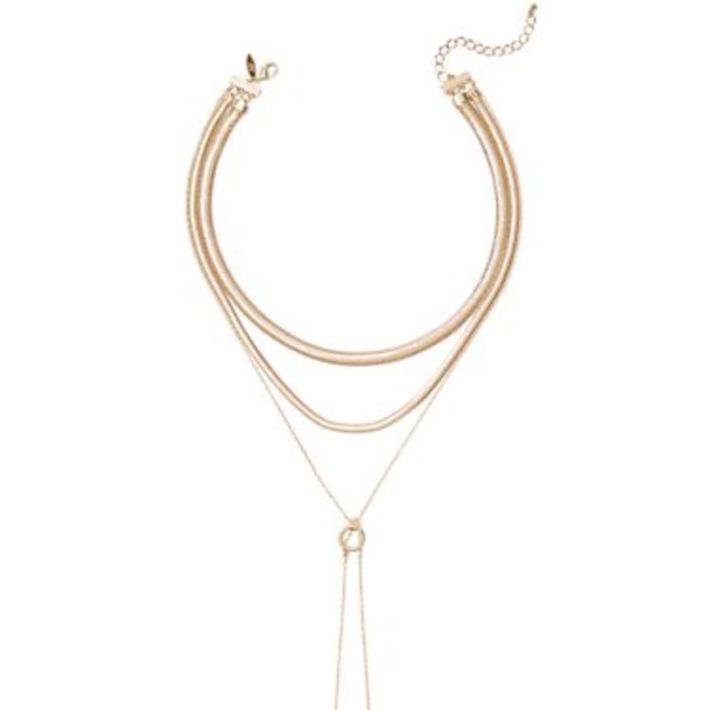 💢last one 💢 collar and bolo lariat gold necklace - Picture 3 of 5